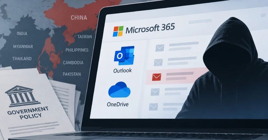 Antino-backdoor gebruikt Outlook en OneDrive voor C2 in spionagecampagne