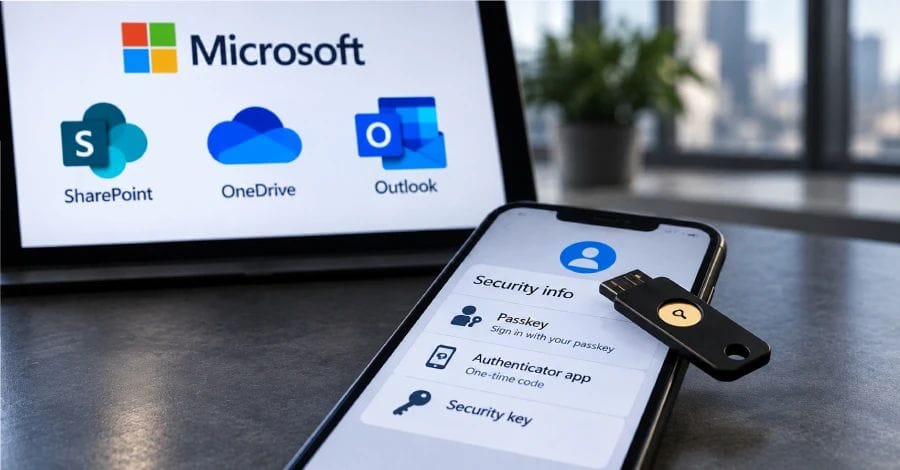 Cybercriminelen misbruiken passkey-phishing voor Microsoft-cloudinbraken