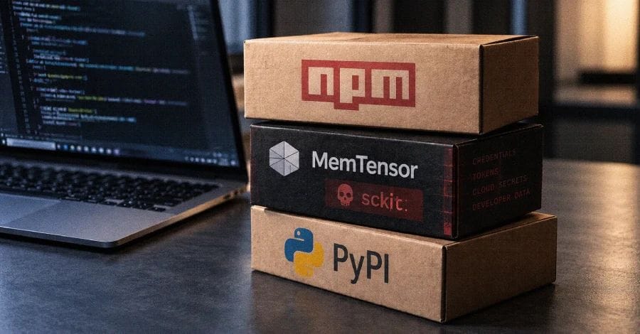 Gecompromitteerde MemTensor-pakketten verspreiden sckit credential stealer