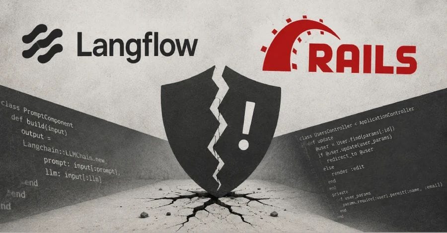 Kritieke kwetsbaarheden in Langflow en Rails actief misbruikt