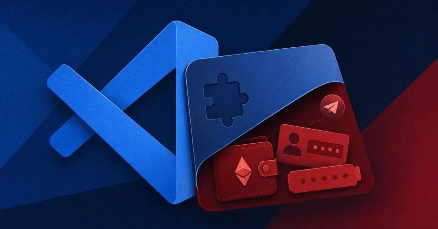 Kwaadaardige Solidity Pro VS Code-extensies stelen crypto en credentials