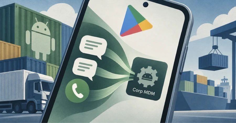 Nieuwe Android-spyware Corp MDM richt zich op logistieke sector