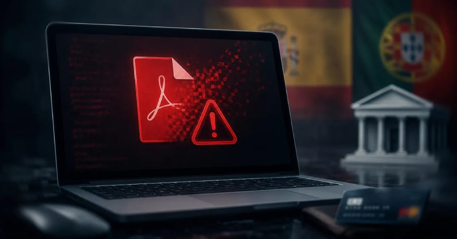 Ousaban banking trojan richt zich op Iberische bankgebruikers met valse PDF-lokmiddelen