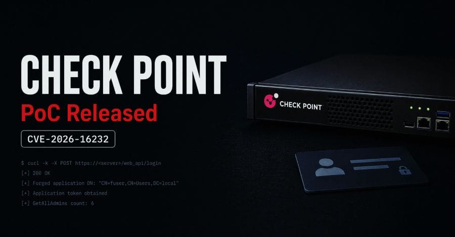 Proof-of-concept voor Check Point SmartConsole authenticatie-omzeiling vrijgegeven
