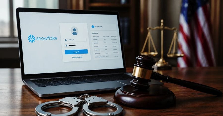 Snowflake-hacker pleit schuldig voor datalek bij 100 miljoen accounts