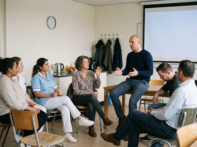 Een korte awarenesstraining met zorgmedewerkers